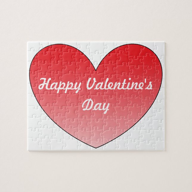 Quebra-cabeça Coração 4 (Horizontal)