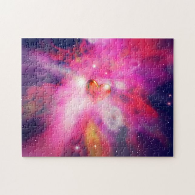 Quebra-cabeça Coração da Nebula (Horizontal)