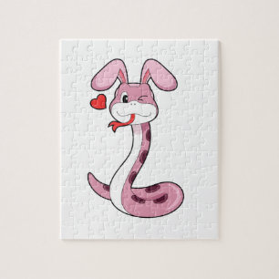 Quebra-cabeça Coração do Coelho cobra