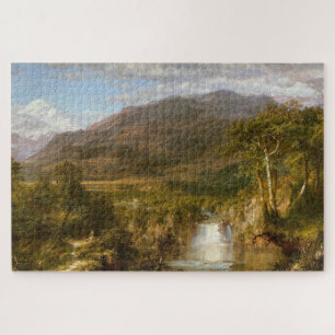 Quebra-cabeça Coração dos Andes (paisagem sul-americana)