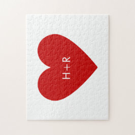 Quebra-cabeça Coração Moderno