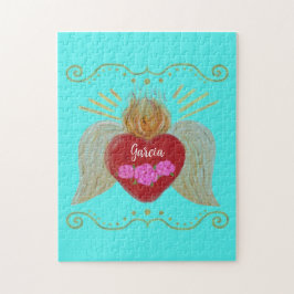 Quebra-cabeça Coração Sagrado