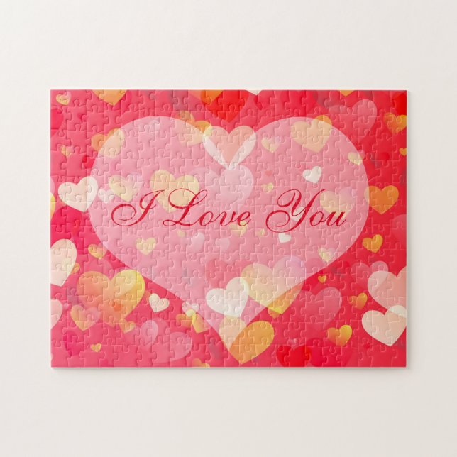 Quebra-cabeça Corações à deriva (Horizontal)