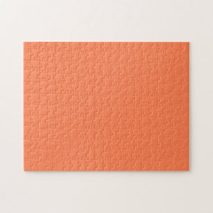 Quebra-cabeça Coral Cor Sólida Fundo Branco