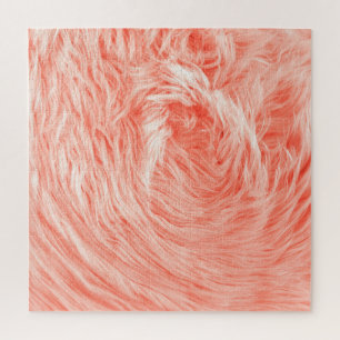 Quebra-cabeça Coral Fluffy Pele: Tendência 2019.