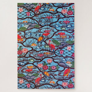 Quebra-cabeça Corante Japonês Okinawan (Bingata)