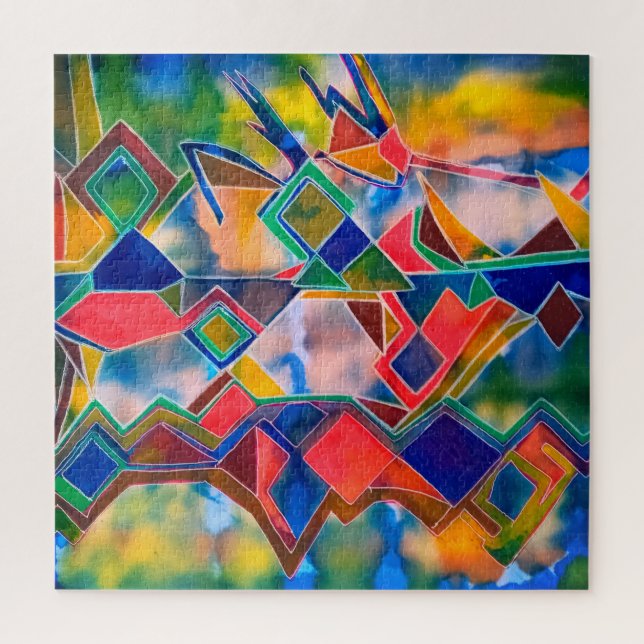 Quebra-cabeça Corantes (Vertical)