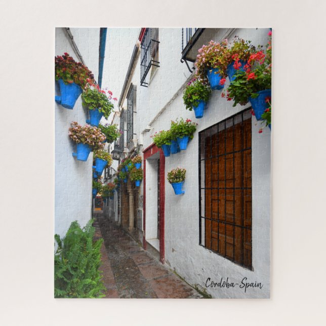 Quebra-cabeça Cordoba Alleyway - A Espanha Real (Vertical)