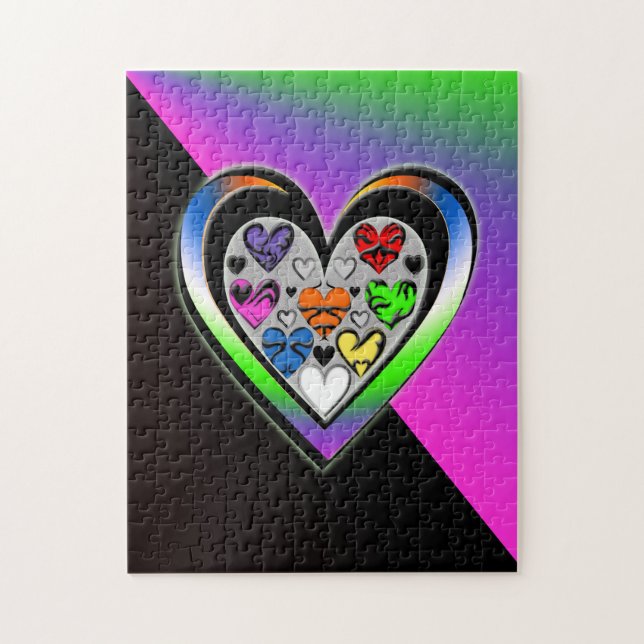 Quebra-cabeça Cores do Amor (Vertical)