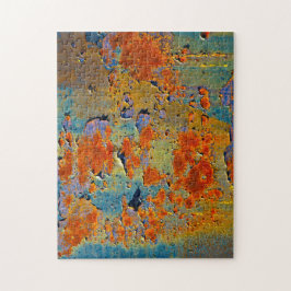 Quebra-cabeça Cores hemorrágicas 100 anos de ferrugem e pintura