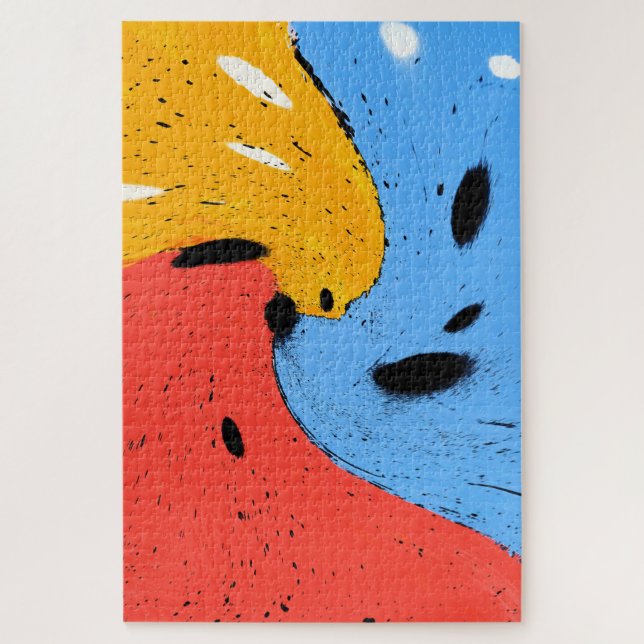 Quebra-cabeça cores laminadas (Vertical)