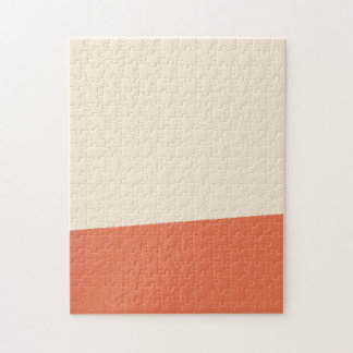 Quebra-cabeça Cores Sólidas de Siena Brancas e Queimadas