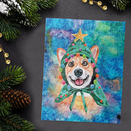 Quebra-cabeça Corgi Breed Dog Christmas
