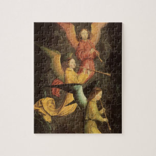 Quebra-cabeça Coro de Anjos por Simon Marmion, Renascance Art