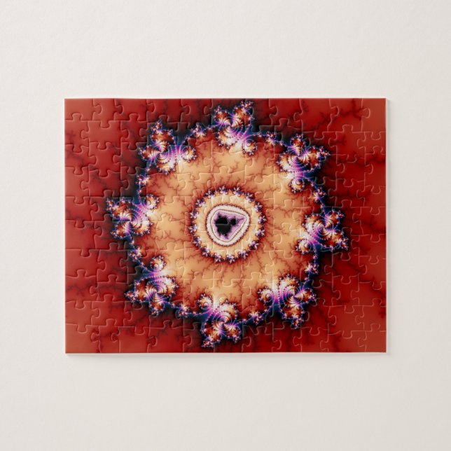 Quebra-cabeça Coroa De Cornos - Fractal (Horizontal)