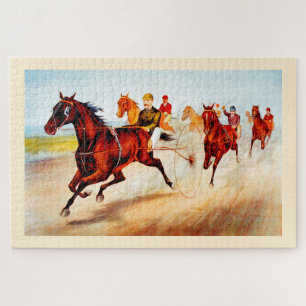 Quebra-cabeça Corrida de cavalos