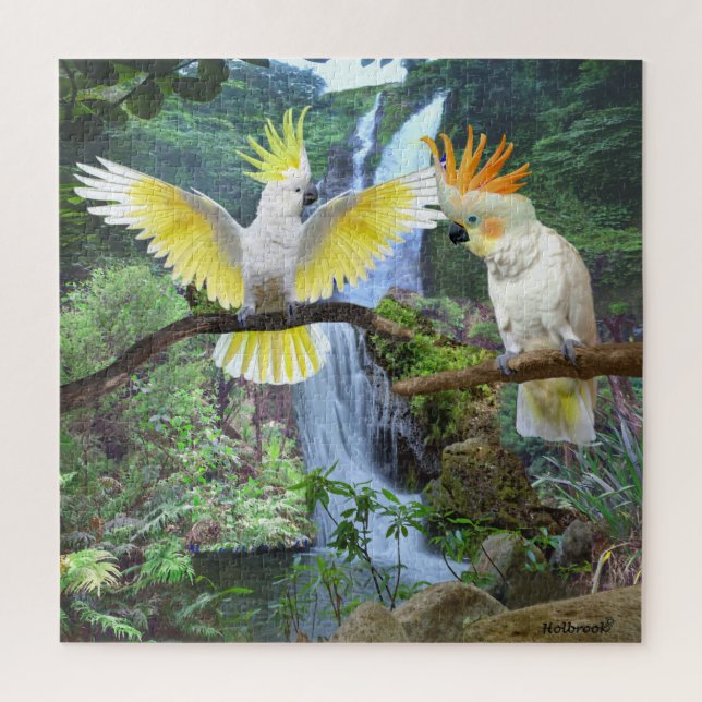 QUEBRA-CABEÇA CORTEJO DE CACATUA (Vertical)