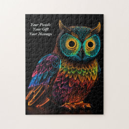 Quebra-cabeça Coruja da Sabedoria