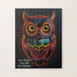 Quebra-cabeça Coruja da Sabedoria