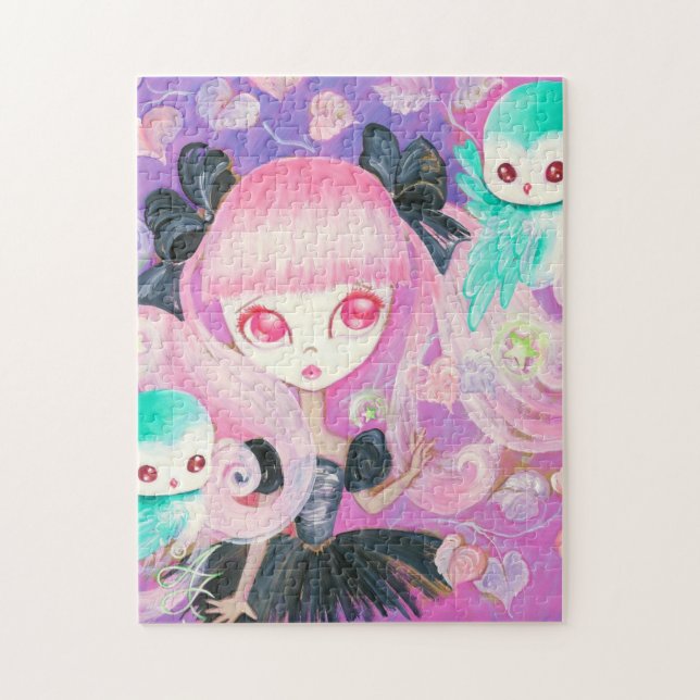 Quebra-cabeça Corujas mágicas (Vertical)