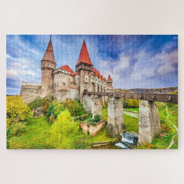 Quebra-cabeça Corvin Castle Romênia (Horizontal)