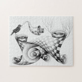 Quebra-cabeça Corvo