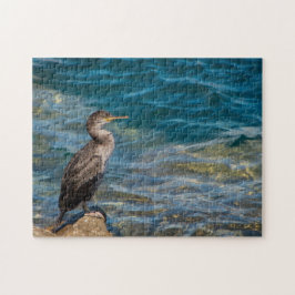 Quebra-cabeça Corvo-excelente Nas Rochas