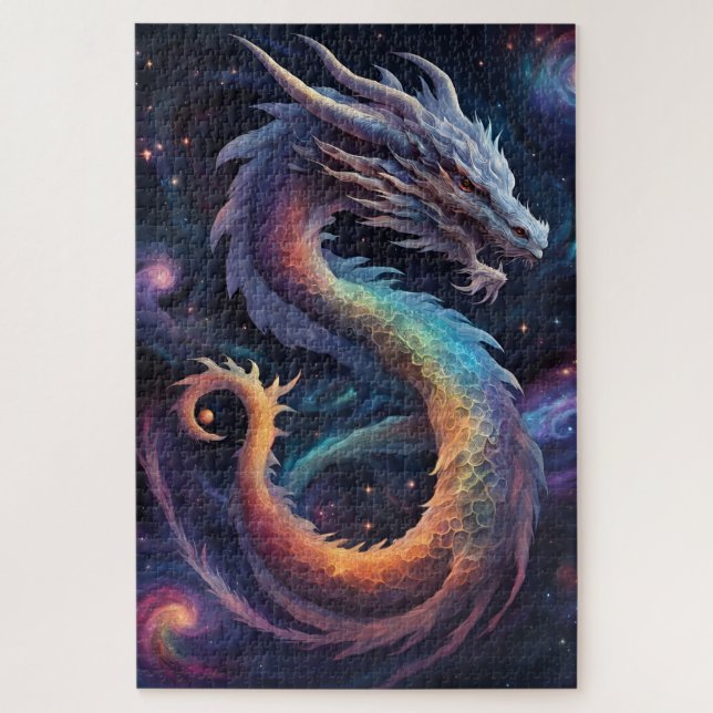 Quebra-cabeça cosmic dragon puzzle  (Vertical)