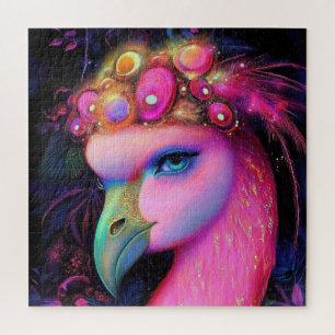 Quebra-cabeça Cosmic Flamingo Queen