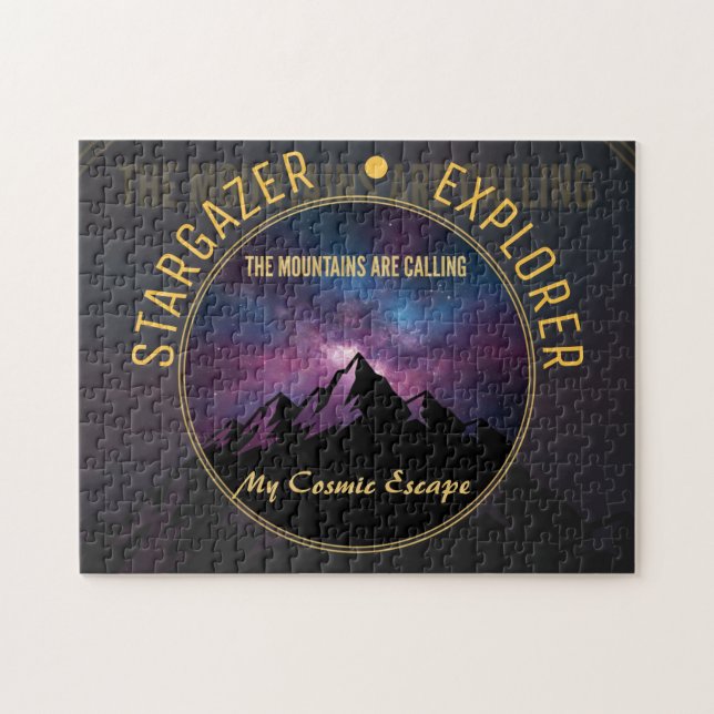 Quebra-cabeça Cosmic Mountain Calling (Horizontal)