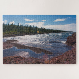 Quebra-cabeça Costa de Rocha Vermelha – Lago Superior, U.P.