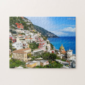 Quebra-cabeça Costa do Marfim de Positano Amalfi, Itália, paisag