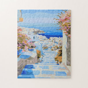 Quebra-cabeça Costa Grega 3 puzzles