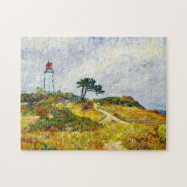 Quebra-cabeça Costa Impressionista na Ilha de Hiddensee ao Sol