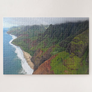 Quebra-cabeça Costa Kauaii - Havaí de Napoli - 20x30 - PC 1014