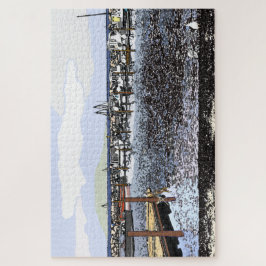 Quebra-cabeça Costa, Marselha Sul de França