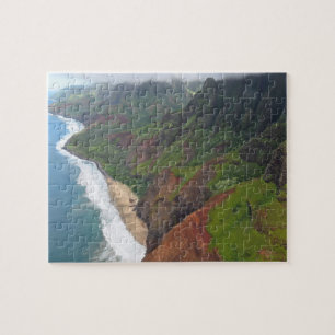 Quebra-cabeça Costa Napoli - Kauaii - Havaí - 8x10 - 110 pc