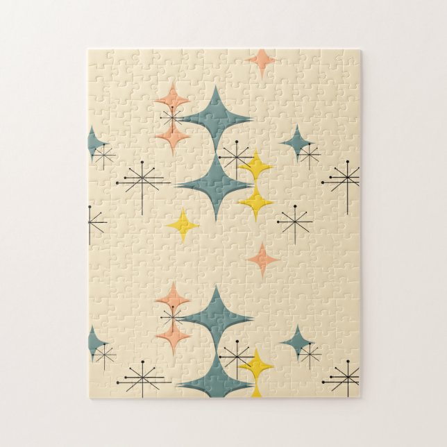 Quebra-cabeça Costume atômico moderno de Eames Starbursts do (Vertical)