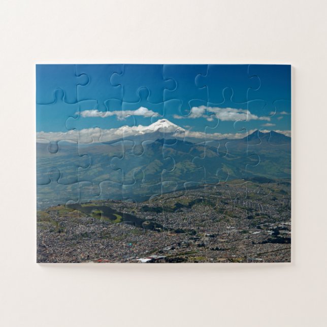 Quebra-cabeça Cotopaxi e Quito 30 pc (Horizontal)