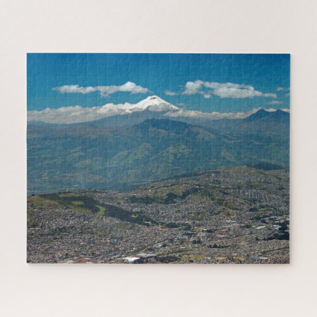 Quebra-cabeça Cotopaxi e Quito 520 pc (Horizontal)