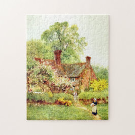 Quebra-cabeça Cottage em Chiddingfold por Helen Allingham