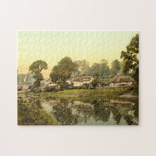 Quebra-cabeça Countess Weir, Exeter, Devon, Inglaterra (Horizontal)