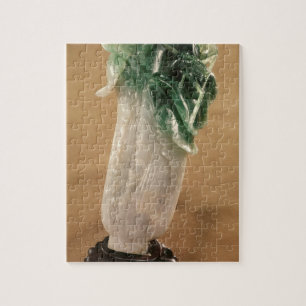 Quebra-cabeça Couve chinesa, coreano, século XIX (jade)