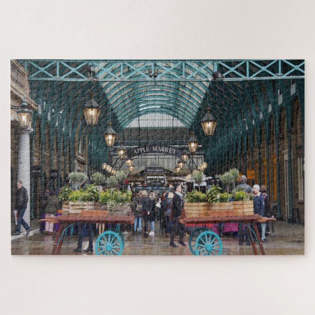Quebra-cabeça Covent Garden Londres. (Horizontal)