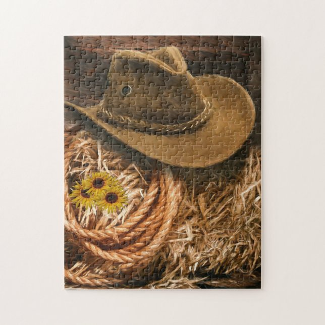 Quebra-cabeça Cowboy Hat (Vertical)