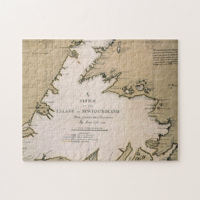 QUEBRA-CABEÇA COZINHEIRO: TERRA NOVA, 1763 (Horizontal)