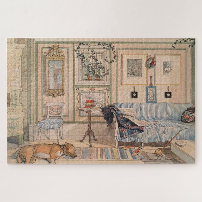 Quebra-cabeça Cozy Corner (por Carl Larsson) (Horizontal)