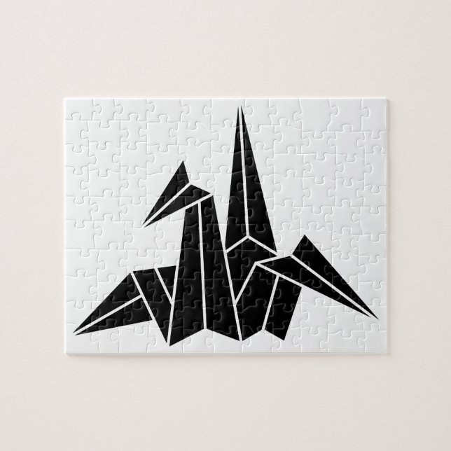 Quebra-cabeça Crane de papel (Horizontal)