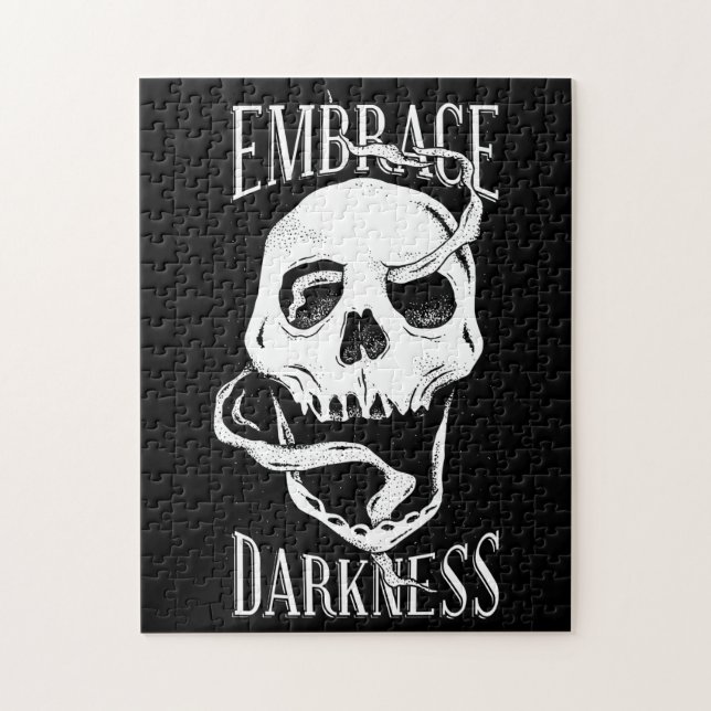 Quebra-cabeça Crânio de fumaça (Vertical)