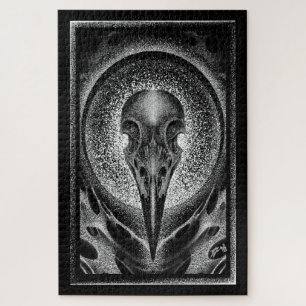 Quebra-cabeça Crânio de Raven